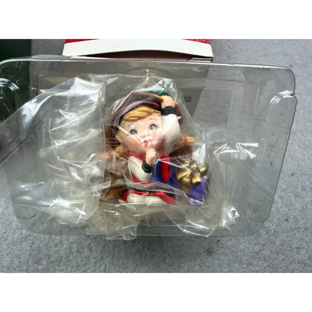NEW! 2001-2008 Hallmark Keepsake Elf Ornaments Lot‎ of 4